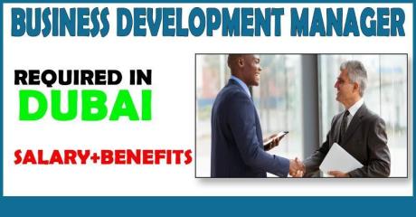 Business Development Manager Required in Dubai