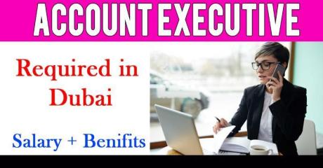 Account Executive Required in Dubai