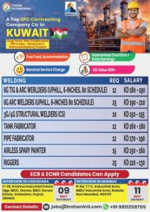Kuwait Job Opportunity | Face-to-Face Interview