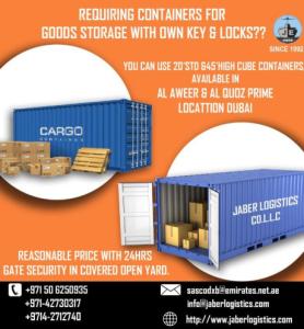 GOODS STORAGE CONTAINERS