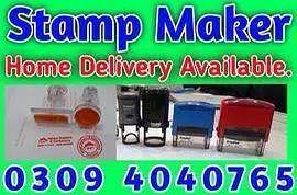 RUBBER STAMP, Rubber STAMP MAKER, EMBOSED STAMP, LEATHER STAMP, BRASS STSMP