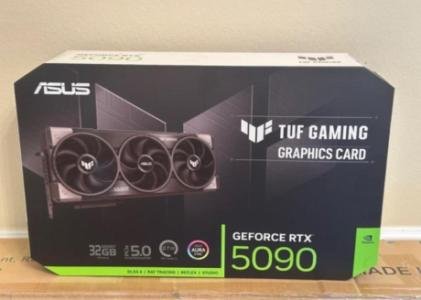 GENUINE ASUS GEFORCE RTX 5090 TUF GAMING OC EDITION GRAPHICS CARD.