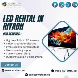 Where to Find Best LED Wall Rental Deals Today in KSA?