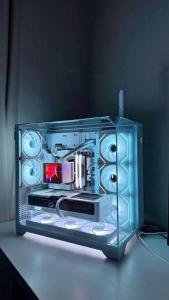 Aesthetic White High-End Gaming PC