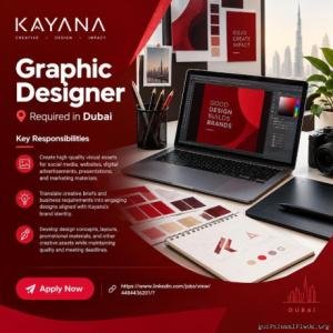 Graphic Designer Required in Dubai