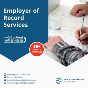 Employer of Record Dubai, Abu Dhabi and all over United Arab Emirates