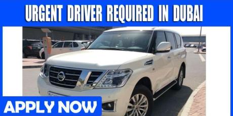 URGENT DRIVER REQUIRED IN DUBAI