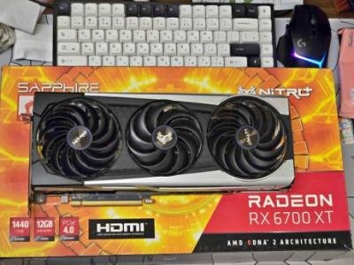 Radeon RX 6700 XT Sapphire Nitro + with Box
