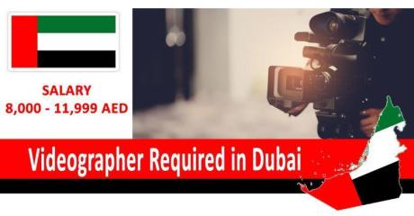 Videographer Required in Dubai