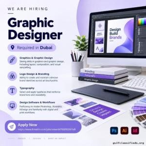 Graphic Designer Required in Dubai