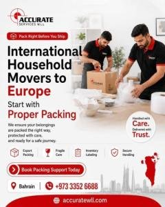 International Household Movers to Europe