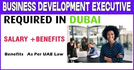 Business Development Executive Required in Dubai
