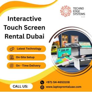 Dubai’s Trusted Touch Screen Rental Experts – Book Now!