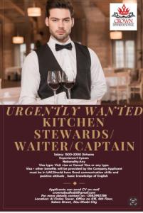 Waiter/ waitress/ barista