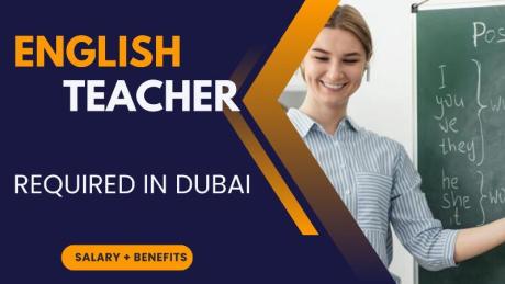 English Teacher Required in Dubai