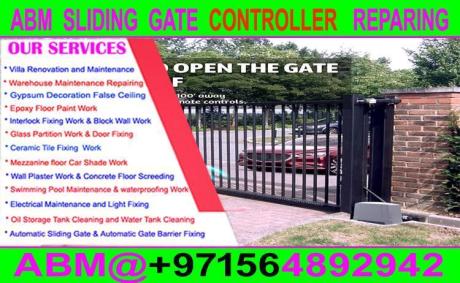 Sliding Gate controller Fixing & Maintenance Ajman Sharjah