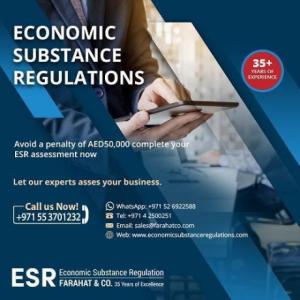 File Economic Substance Regulations in UAE