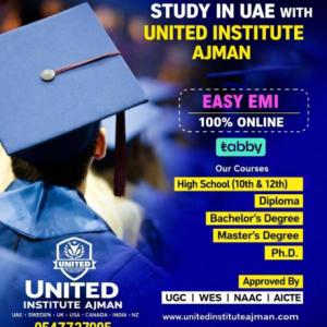 High School, Diploma, Bachelor’s, Master’s & Ph.D. Programs at United Institute Ajman