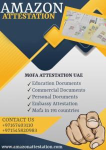 Mofa attestation Service In Ajman