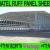 Ruff Panel Cladding Steel Structure Shade Maintenance in Ajman
