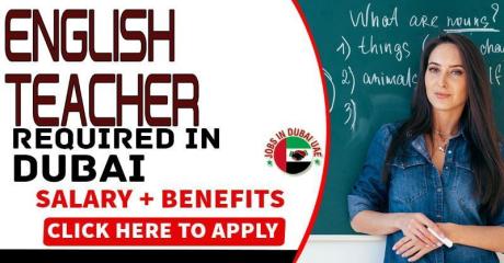 English Teacher Required in Dubai