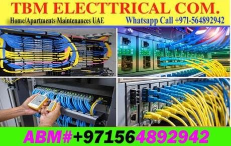 Data Cable pulling Contractor Ajman Dubai Sharjah