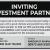 INVITING INVESTMENT PARTNER