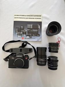Leica Camera R6, lenses and material