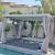 Pergola aluminium white 3×4 with curtains