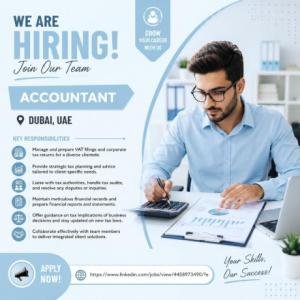 Accountant Required in Dubai