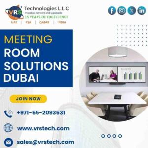 Modern Meeting Room Solutions Dubai for Office Efficiency