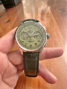 Brietling Premier Pistachio green