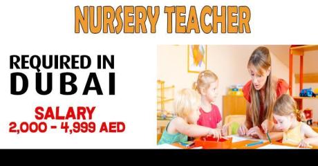 Nursery/Year 1 Teacher Required in Dubai