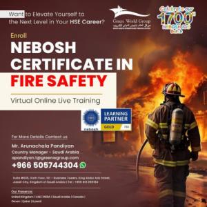 Get Certified NEBOSH Fire Safety Course in KSA
