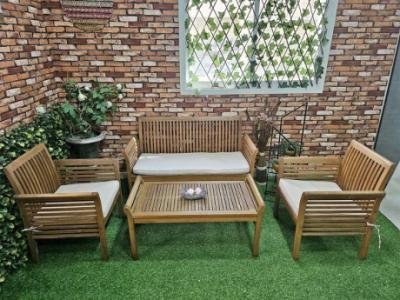 Acacia wood garden set