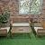 Acacia wood garden set