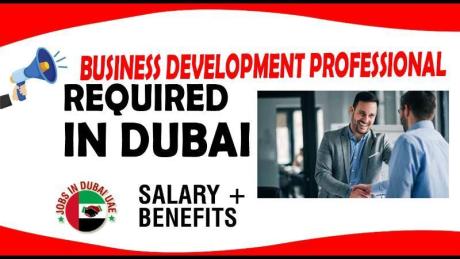 BUSINESS DEVELOPMENT PROFESSIONAL REQUIRED IN DUBAI