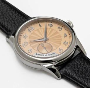 Marole and wood watch for sale