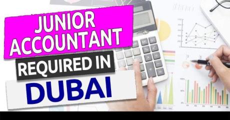 Junior Accountant Required in Dubai