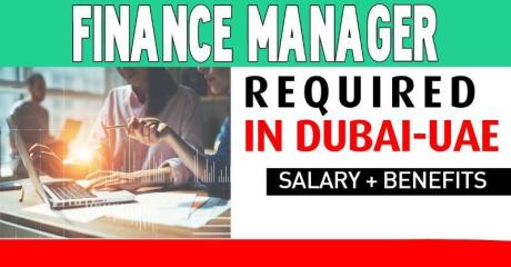 Finance Manager Required in Dubai