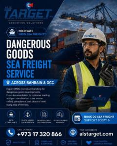 Dangerous Goods Sea Freight Service Across Bahrain & GCC