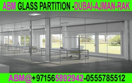 Glass fixing contractor Ajman Dubai Sharjah Ras al Khaima