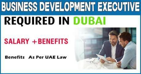 Business Development Executive Required in Dubai
