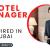 Hotel Manager Required in Dubai