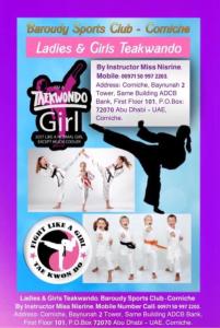 Ladies Teakwondo Skills Classes
