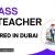 Class Teacher Required in Dubai