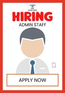 Hiring for Admin Coordinator Job in UAE