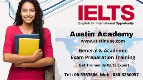 IELTS Training in Sharjah with Expert Trainers Call Now 0503250097