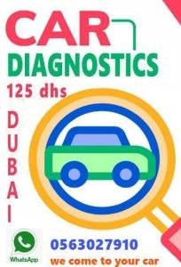⭐Remove warning engine lights and error codes - car analysis anywhere in Dubai