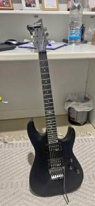 Shecter Floyd rose c-1 fr black matte